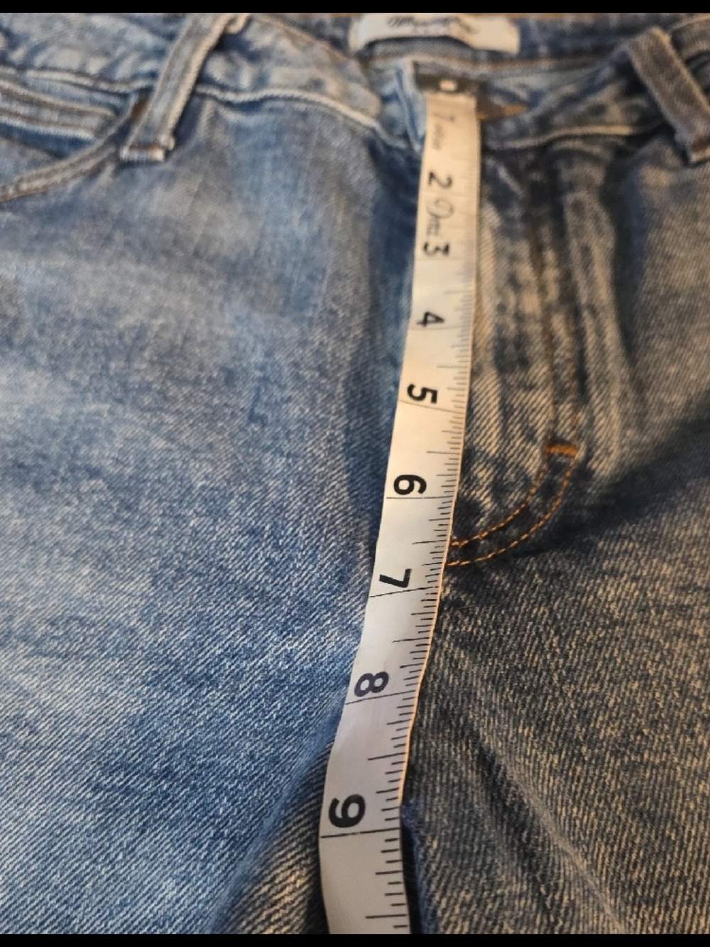 Wrangler Blue High Rise Bootcut Jeans Size 28x34 - Picture 3 of 7